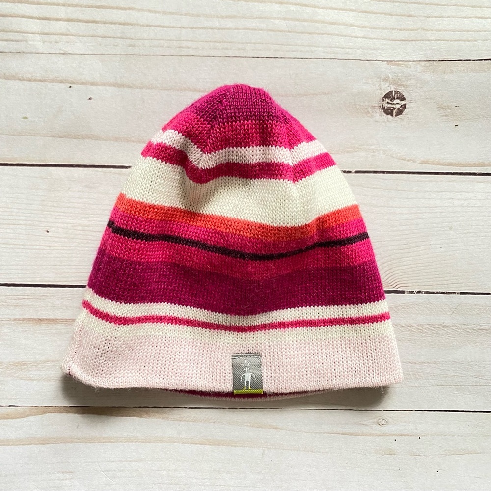 Smartwool Kids Pink Berry Bootie Winter Hat